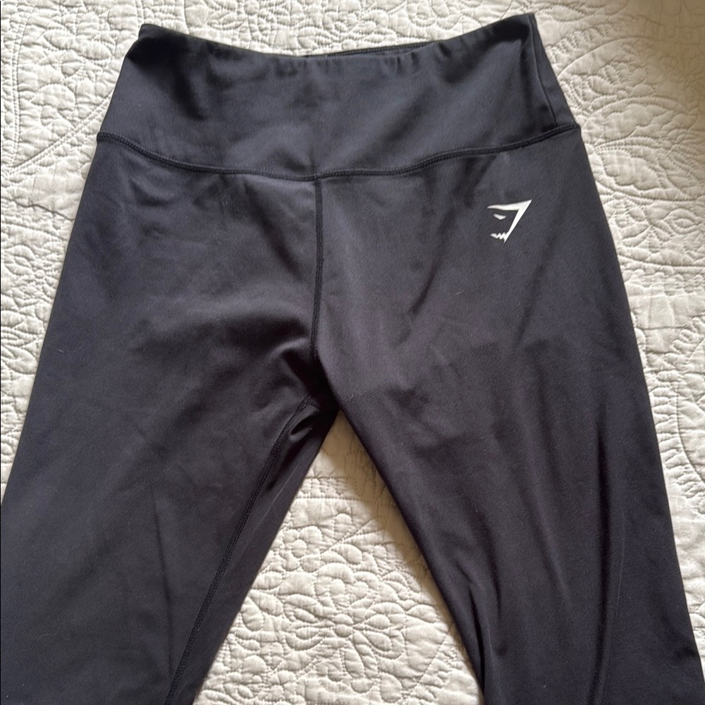 Gymshark Black High-Waisted Leggings size Small